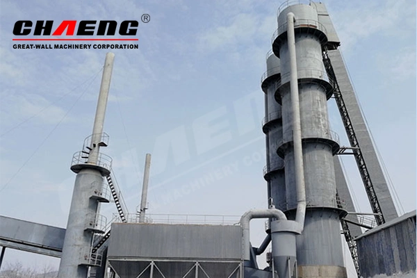 Small Capacity Limestone Calcination Shaft Kiln for Quick Lime Production