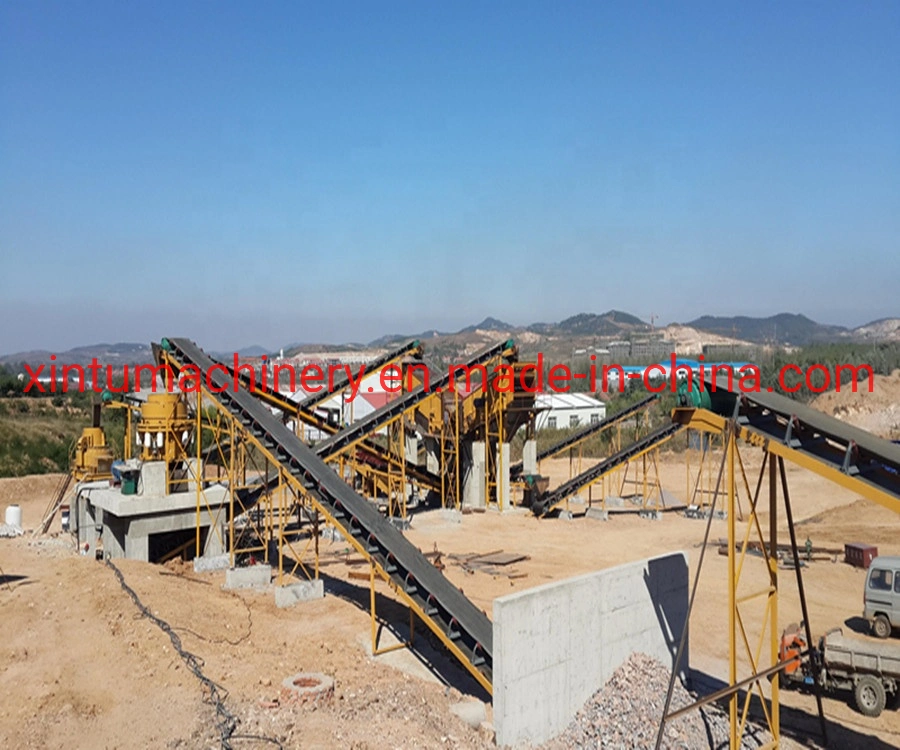 China Professional Manufacture Stationary Crushing Line Sand Crushing Plant for Sale