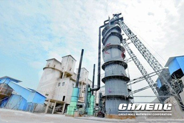 Professional Quicklime Vertical Shaft Kiln Quick Lime Plant