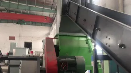 Machine de concasseur de profil de tuyau en plastique PVC HDPE