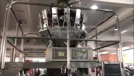 Machine à emballer automatique de Doypack de poche de Premade de nourriture telle que l'aliment pour animaux de compagnie, le saccadé et le dessert